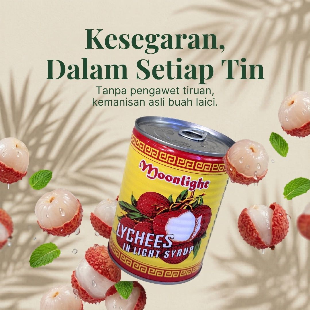 Moonlight Lychees 565g