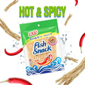 Fish Snack Hot & Spicy Flavour 120g