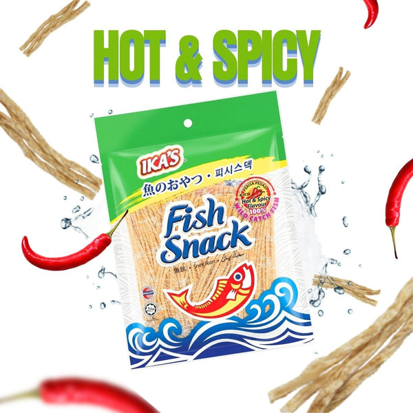 Fish Snack Hot & Spicy Flavour 120g