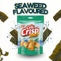 Ikas Criscrisp Fish Rolls Seaweed Flavour 50g
