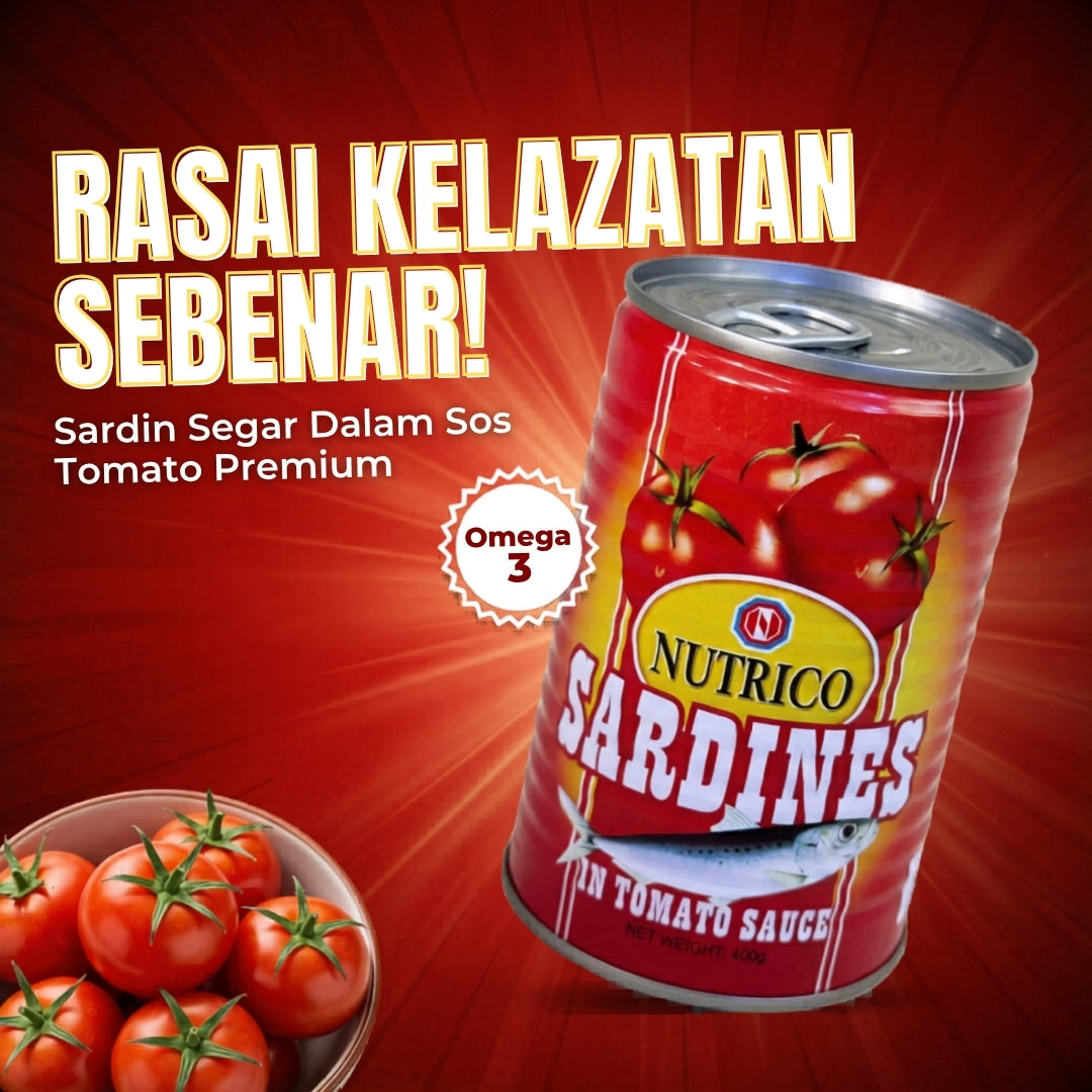 Nutrico Sardines In Tomato Sauce 425g